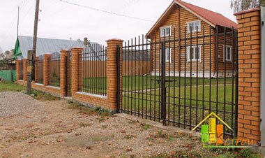 Секции сварного забора Секции сварного забора